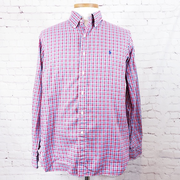 Ralph Lauren Other - Ralph Lauren Mens Plaid Button Down shirt